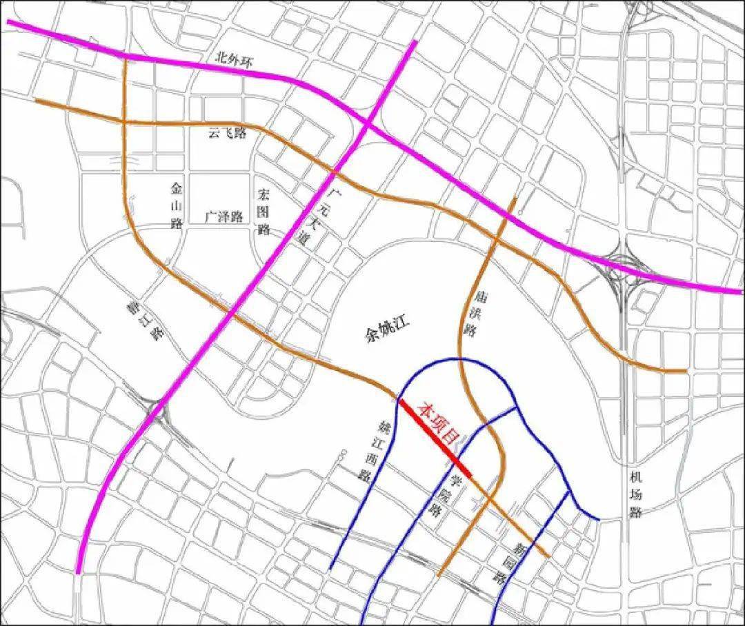 余姚阳明街道道路规划图片