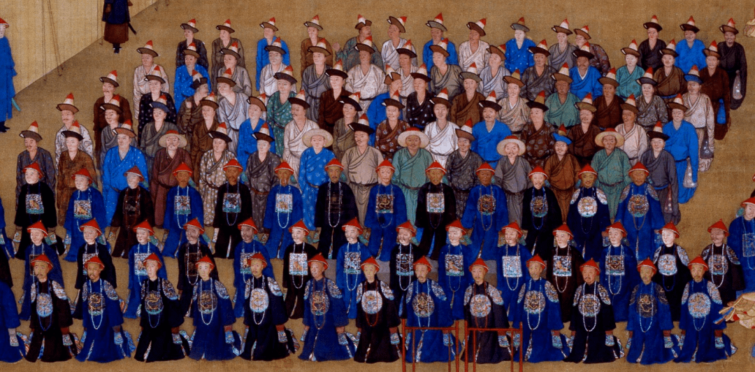 《万树园赐宴图》:民族团结的历史写照丨文物里的三交史_杜尔伯特