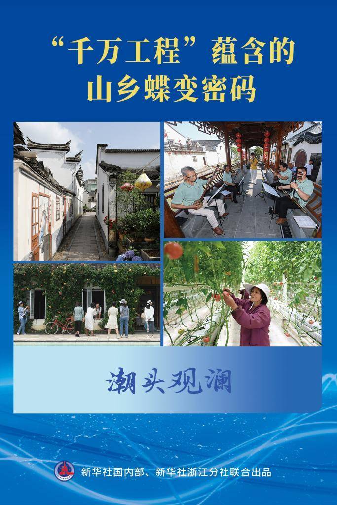 潮头观澜｜“千万工程”蕴含的山乡蝶变密码_祖村_浙江省_乡村