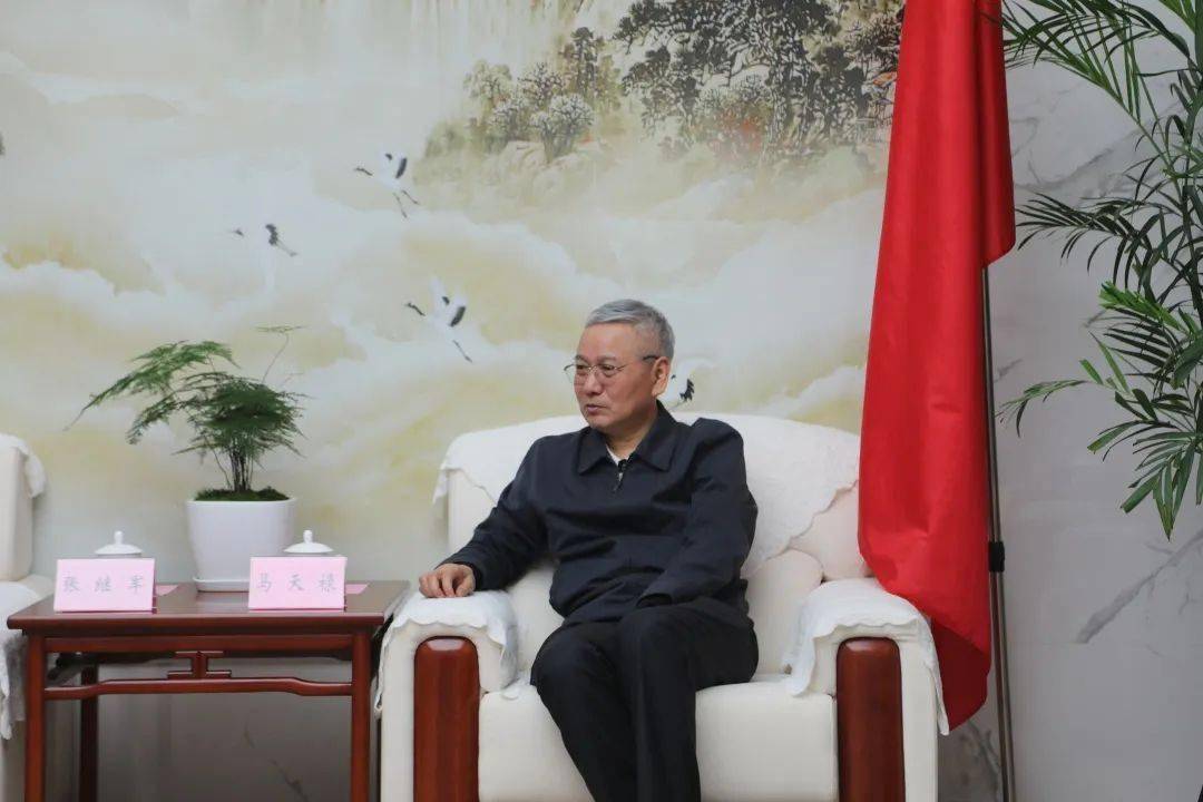 张继军会见中国人民银行重庆分行行长马天禄一行_发展_建设_企业