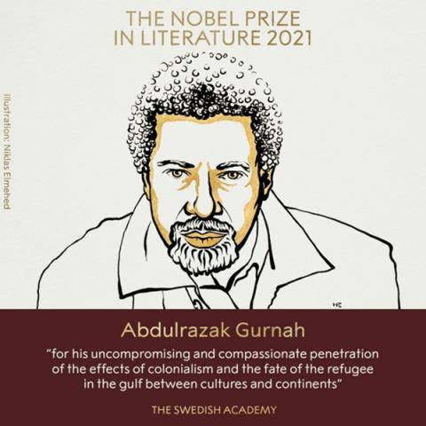 新晋诺奖得主阿卜杜勒拉扎克·格尔纳：讲述非洲移民在英国的故事_手机搜狐网