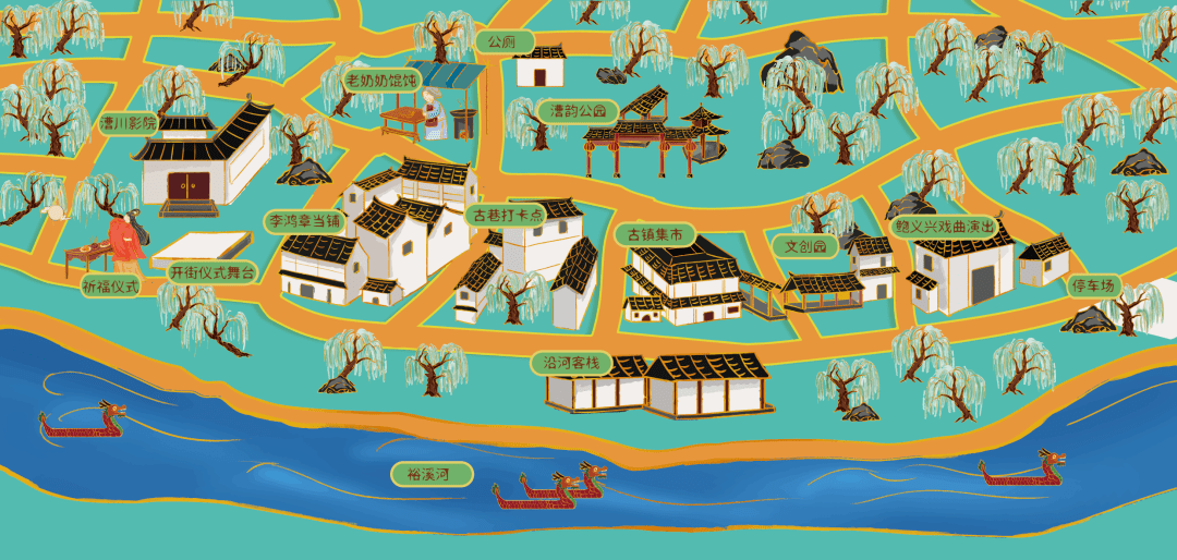 当中秋遇上国庆,去哪里寻找快乐(二)→李白诗歌节含山分会场_古镇