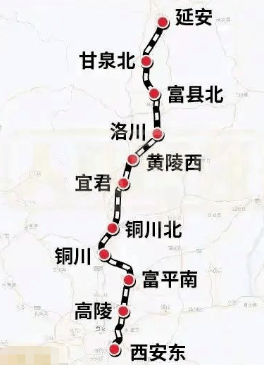 西延高铁最新进展_铜川_延安_西安