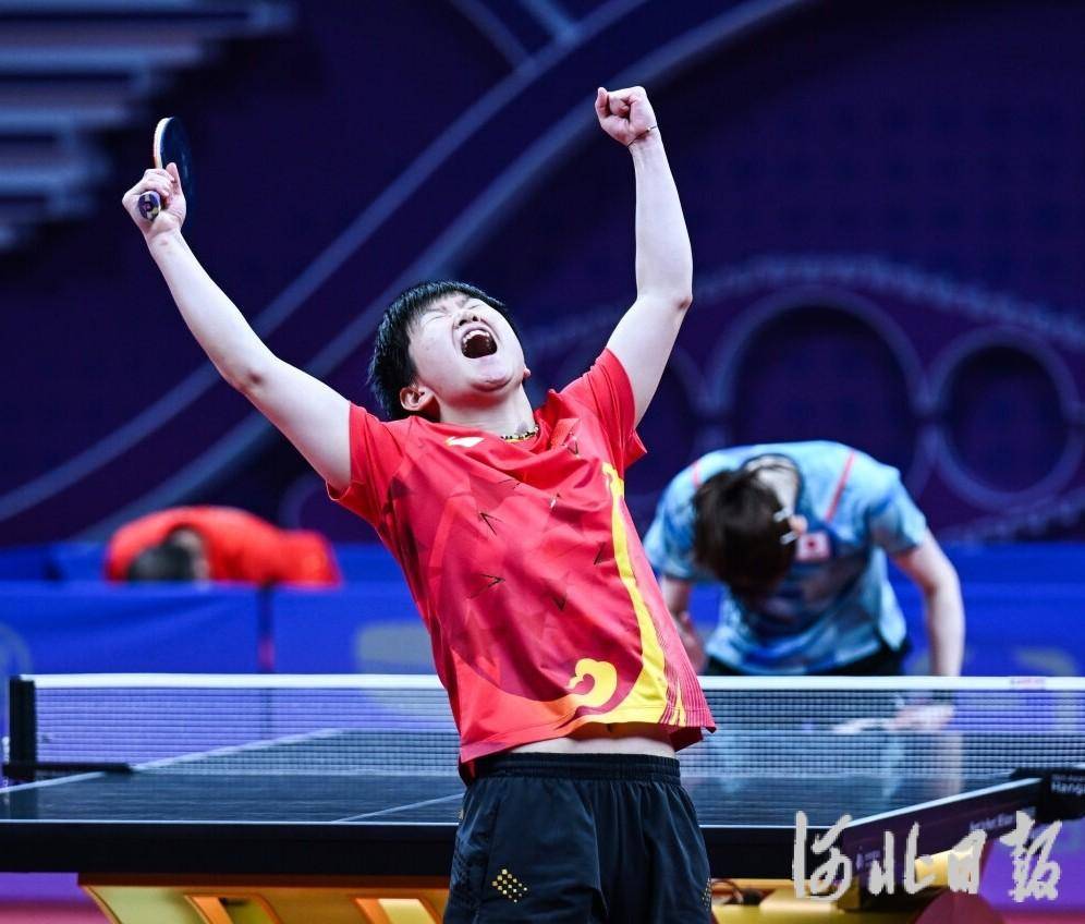 首获亚运会乒乓球女单金牌 孙颖莎更成熟了_比赛_希娜_决赛
