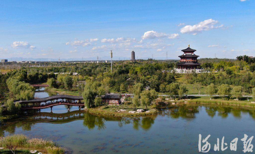 图说雄安|游园赏景 乐享假日_悦容_公园_新区