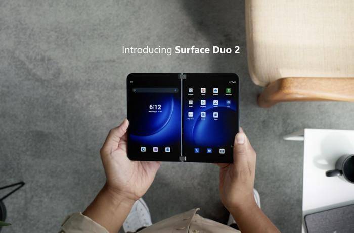 微软Surface Duo2双屏：骁龙888芯片，9600元起_手机搜狐网