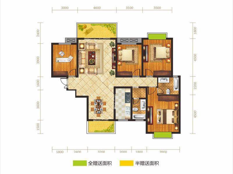 项目介绍| 邵东市东昇·桐江水岸主力户型为128~171.43㎡