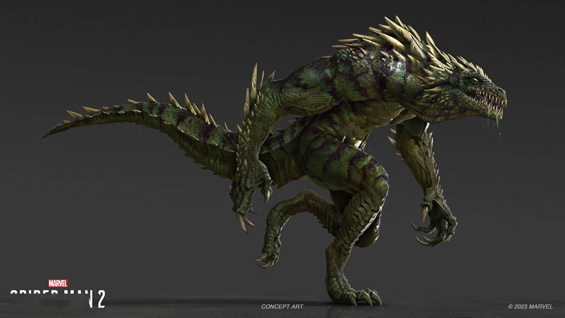 《漫威蜘蛛侠2》蜥蜴人将有两种形态_模拟_肌肉_眼睛