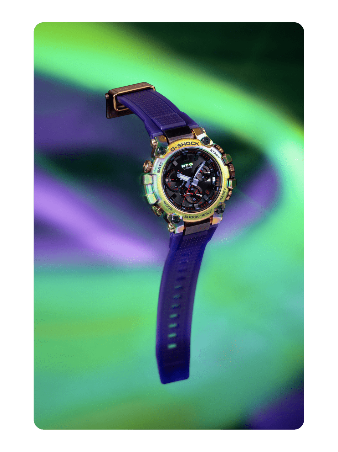 casio | g-shock「极光」再现&与卡西欧「户外系列」一起征服陆地