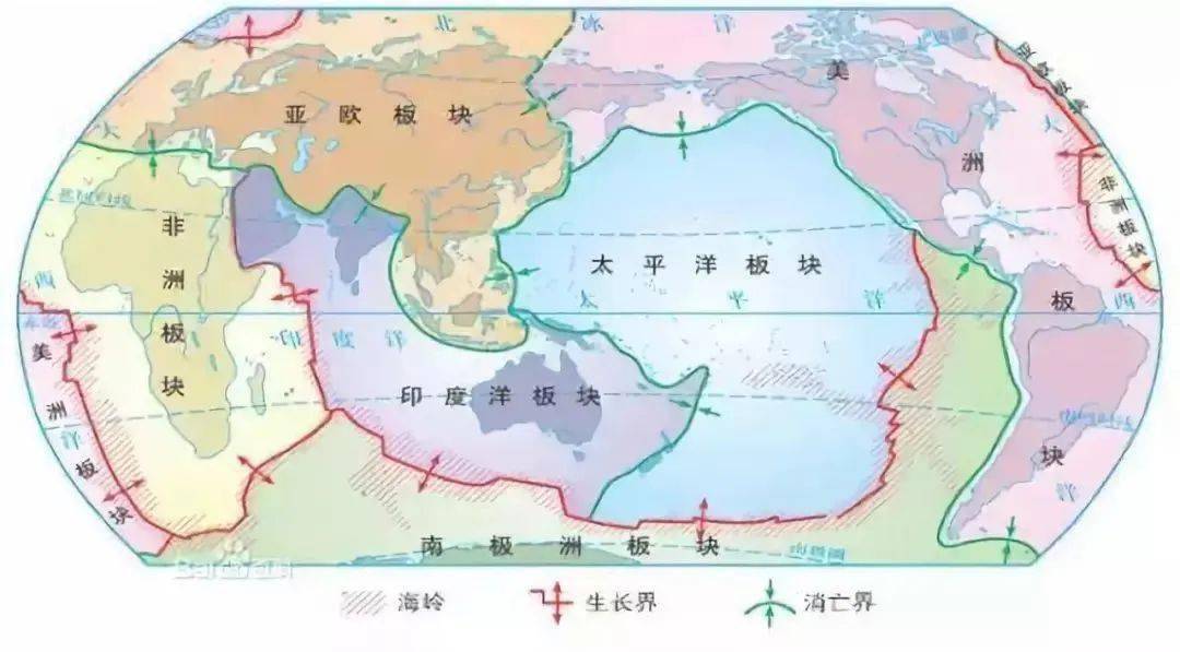 世界地图七大洲轮廓图片