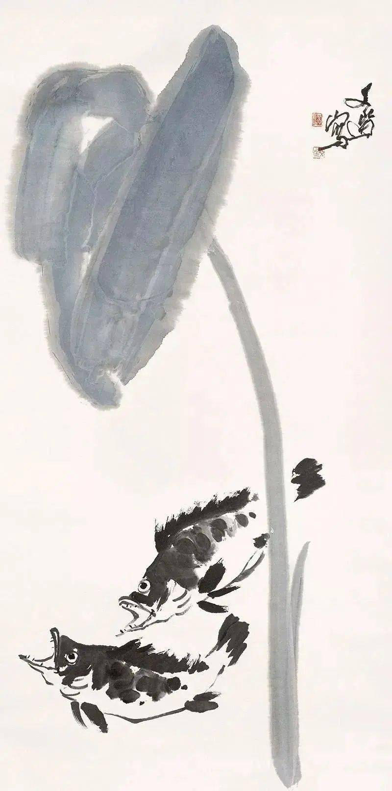 汤文选大写意花鸟,有味道_作品_国画_创作