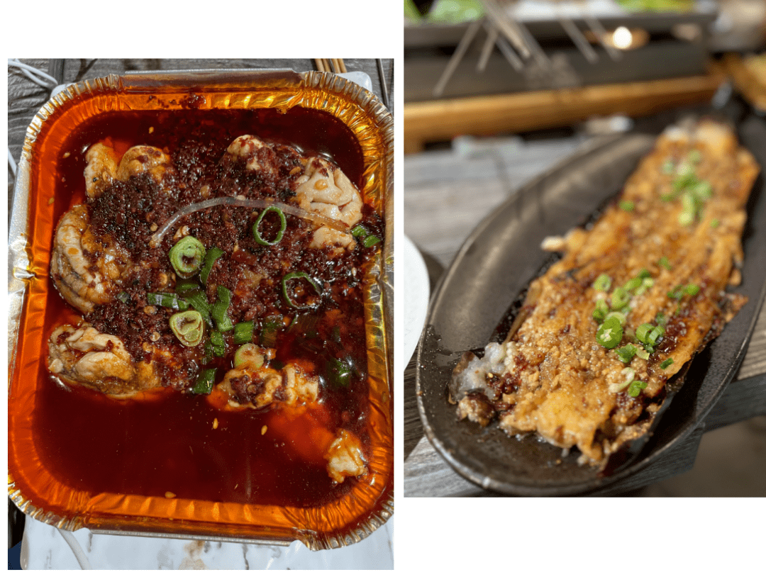 第一次吃烤脑花的"歪果仁"说._david_烧烤_文化