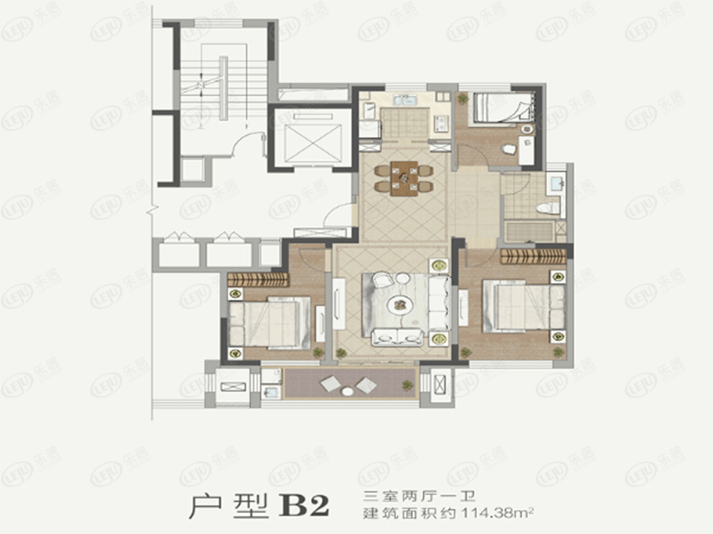 威海市环翠城投·听海林居户型曝光 均价约9000元/㎡_楼盘_项目_公交站