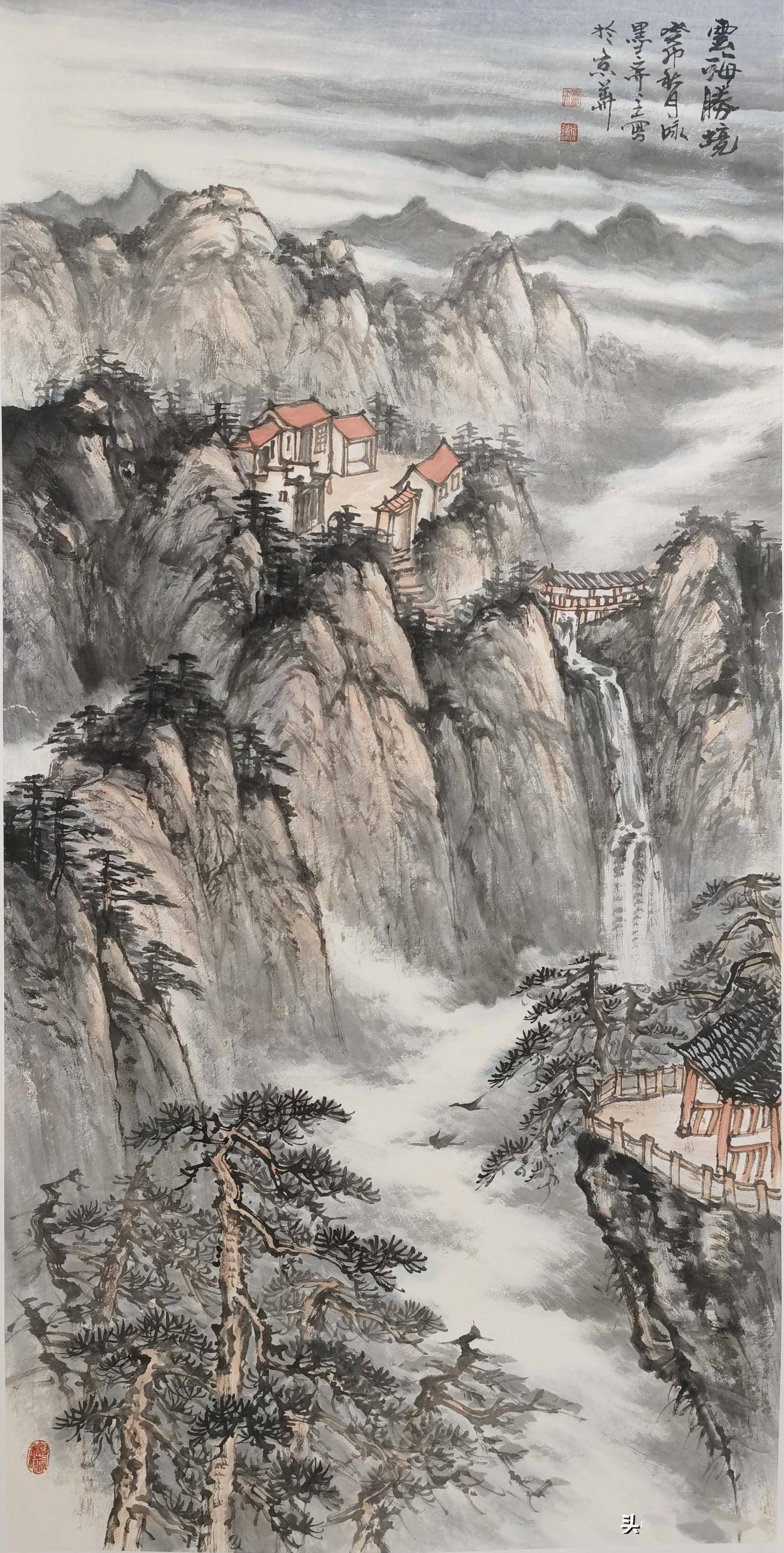 何咏,徽派山水画院院长,徽派山水画委员会副会长_作品_徽州_先生