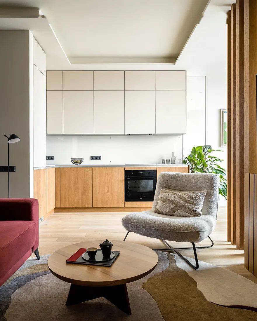 74㎡,两个人的空间,温暖舒适!_客厅_客房_微信