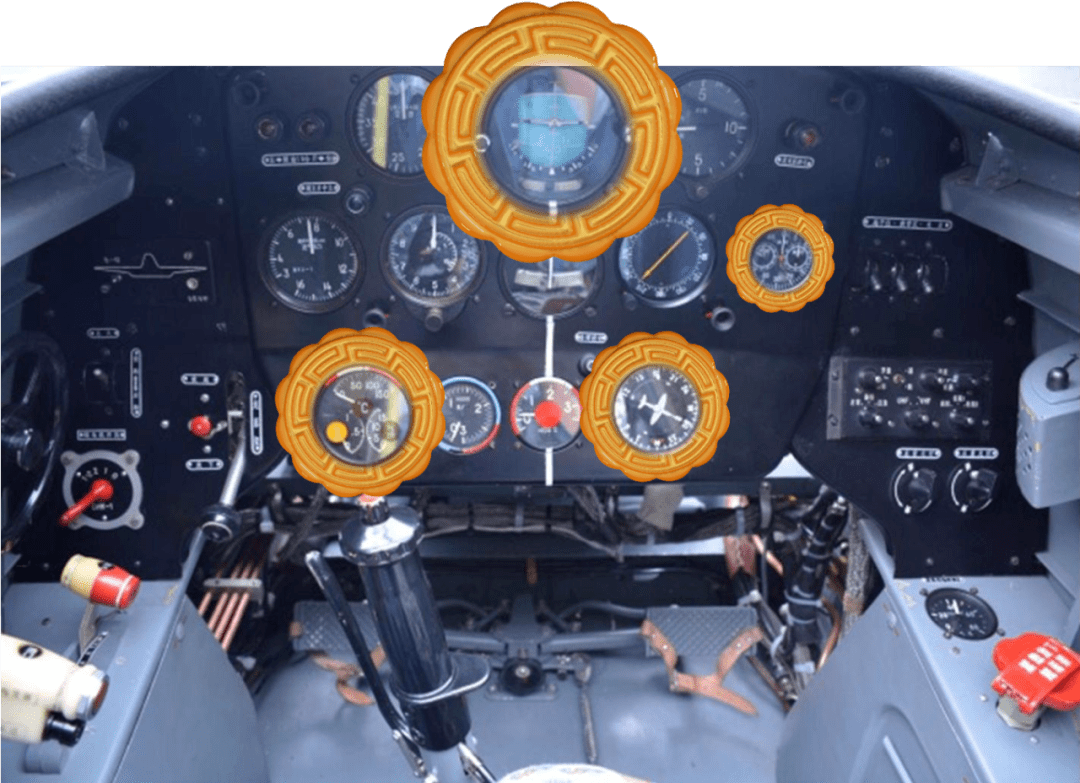 中国飞行员的"摇篮"初教6飞机采用分立式仪表,配装有bk-450空速表,y/g
