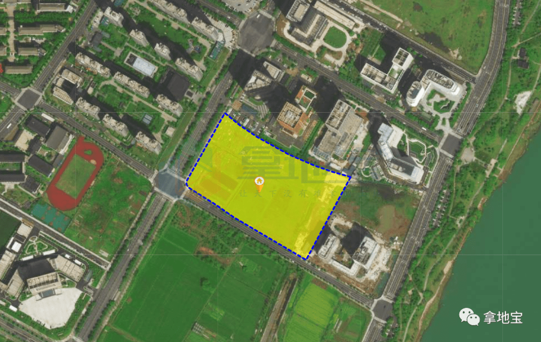 【地探】富阳鹿山街道住宅用地调整公示,总用地面积为60亩!