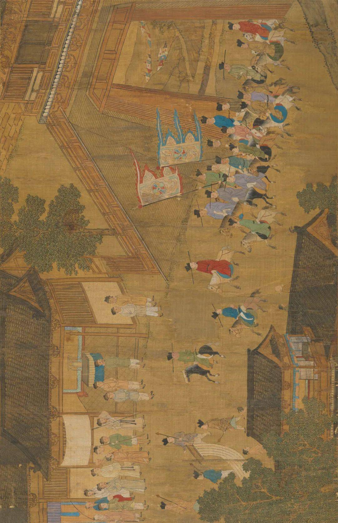 焚香祝圣7 宋·李嵩 朝回环珮6 宋·赵伯驹(传) 阿阁图5 宋人 景德四