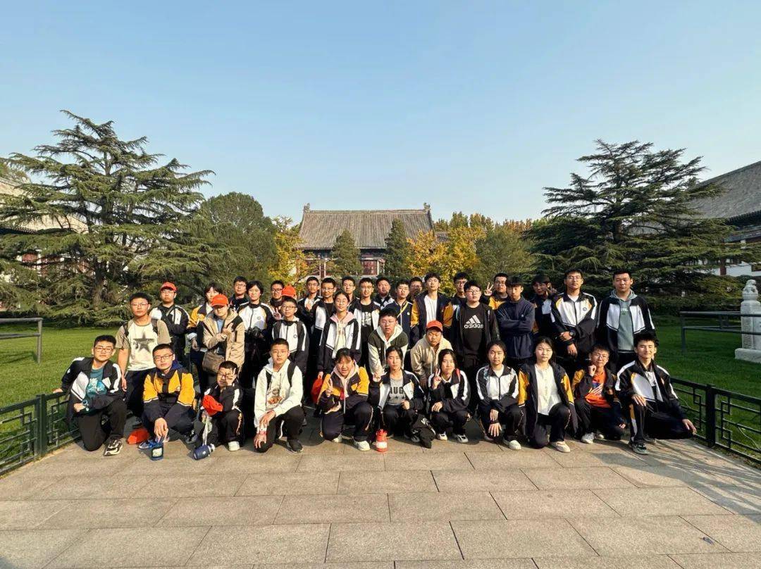 "北"赴山海,"京"喜相遇——平邑一中新校区创新部举行北京研学活动