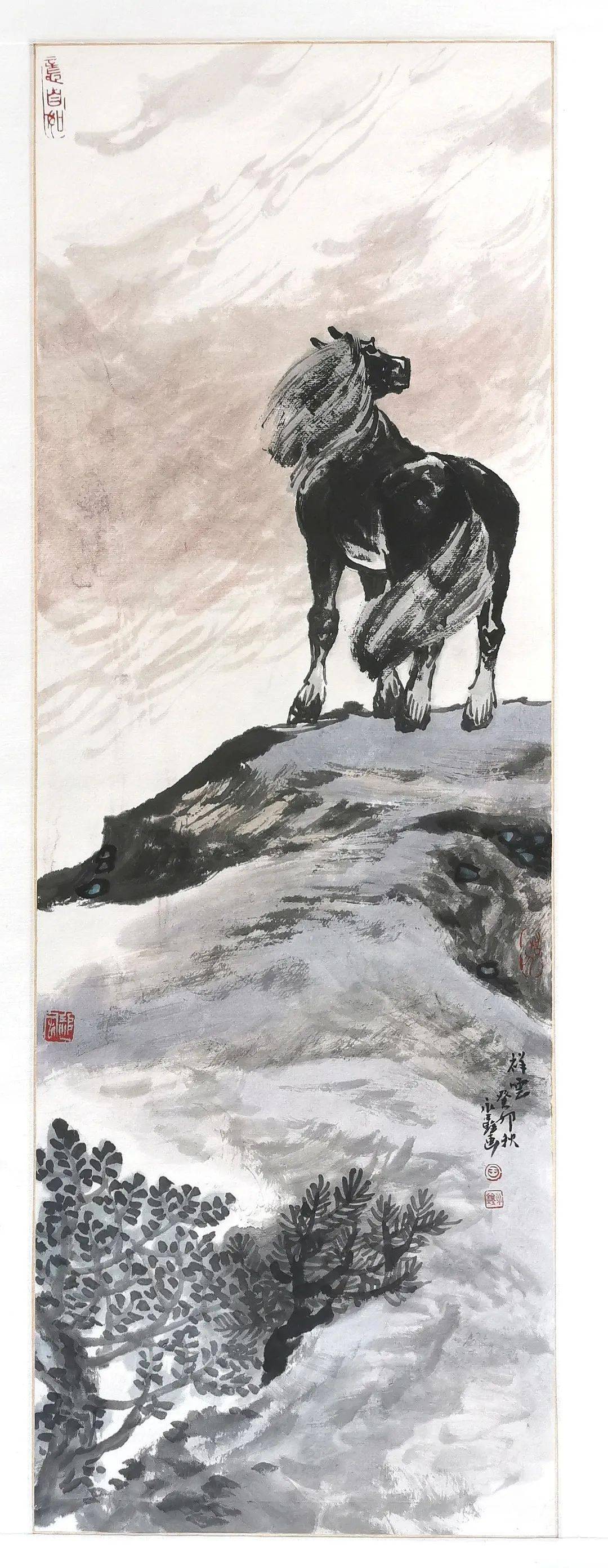 王永鑫 |蒙古马系列作品欣赏_草原_cmx_创作