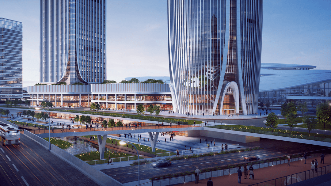 【uas】同济设计:临安区青山湖城市客厅首发区块建设项目_空间_活力