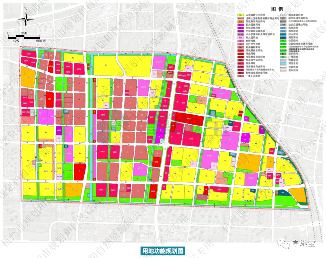 萧山市北规划图图片