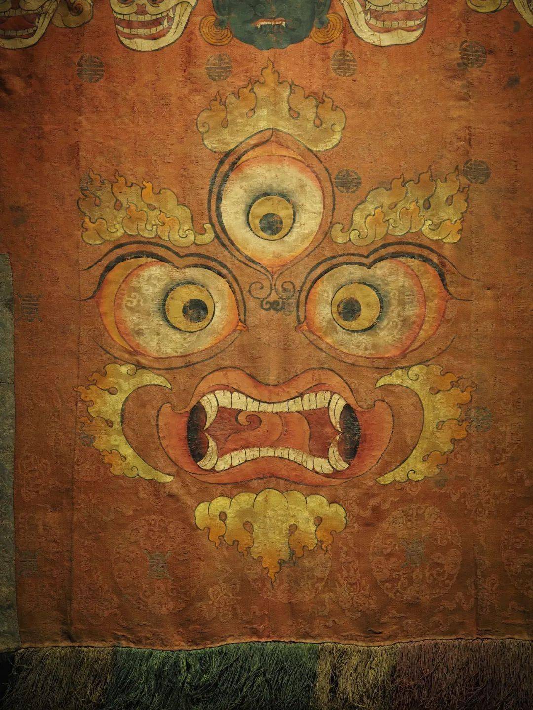 汉传佛教,以及日韩等国的佛教和民间艺术中,当日所见唐卡中,最喜欢这