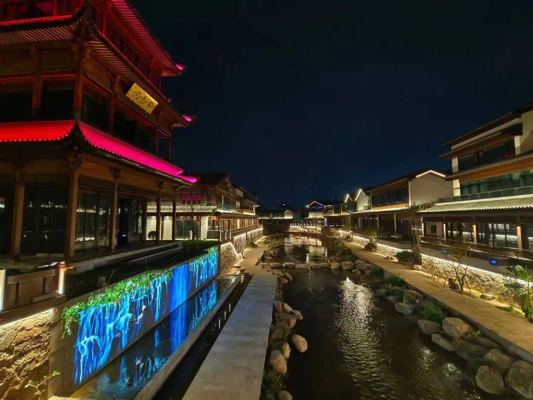 飞越赭溪老街, 遇见璀璨"星河", 也看到你家灯光!_文化_天台_地方