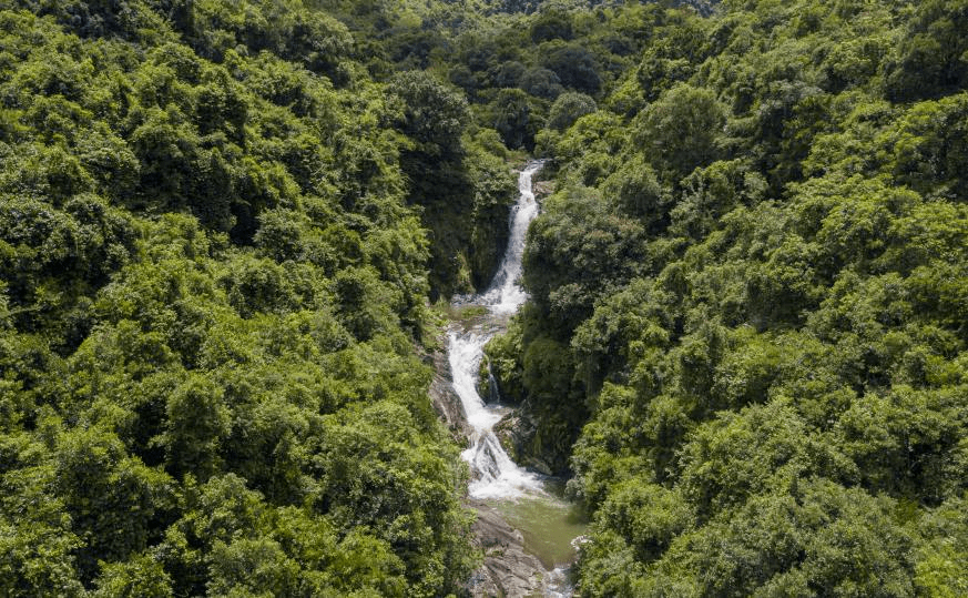 碧岭瀑布群图片