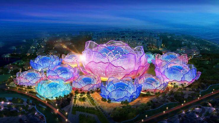童话世界,雪山水上王国,海洋乐园,珍奇特色植物园,五国温泉城,婚礼