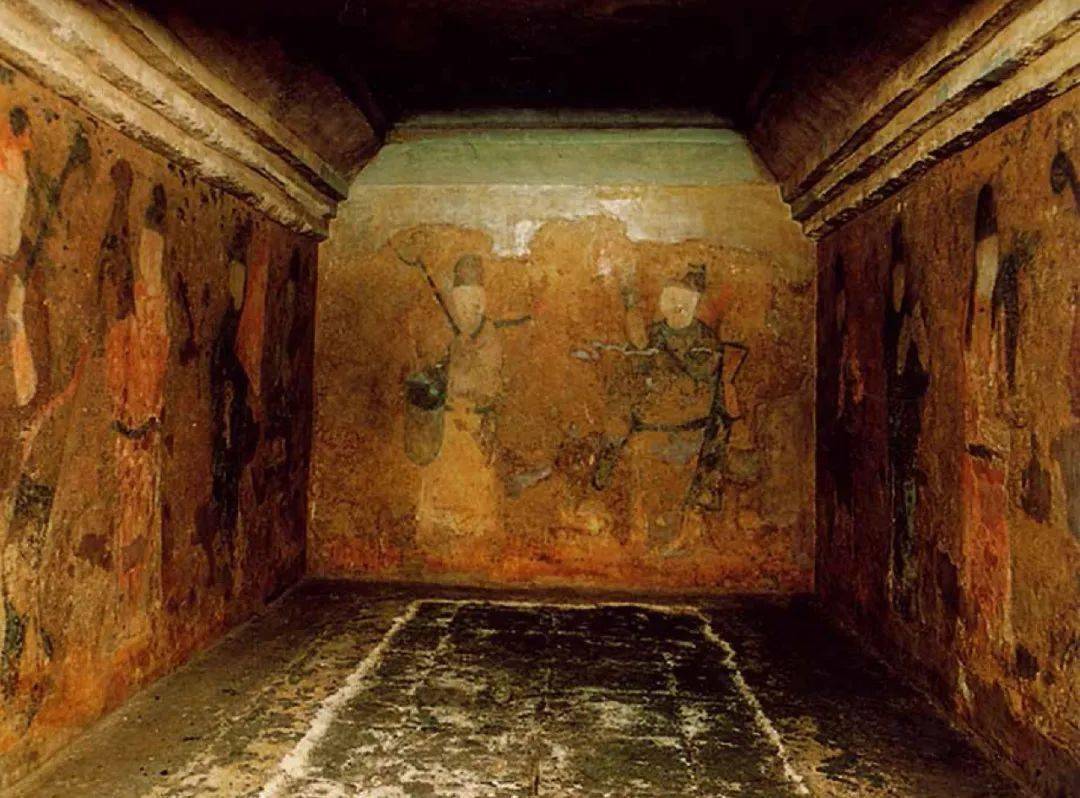 ▼(图08唐渤海国贞孝公主墓,吉林省和龙市出土)充满中原唐风渤海国