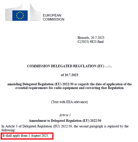 eu releases red directive on cybersecurity requirements!
