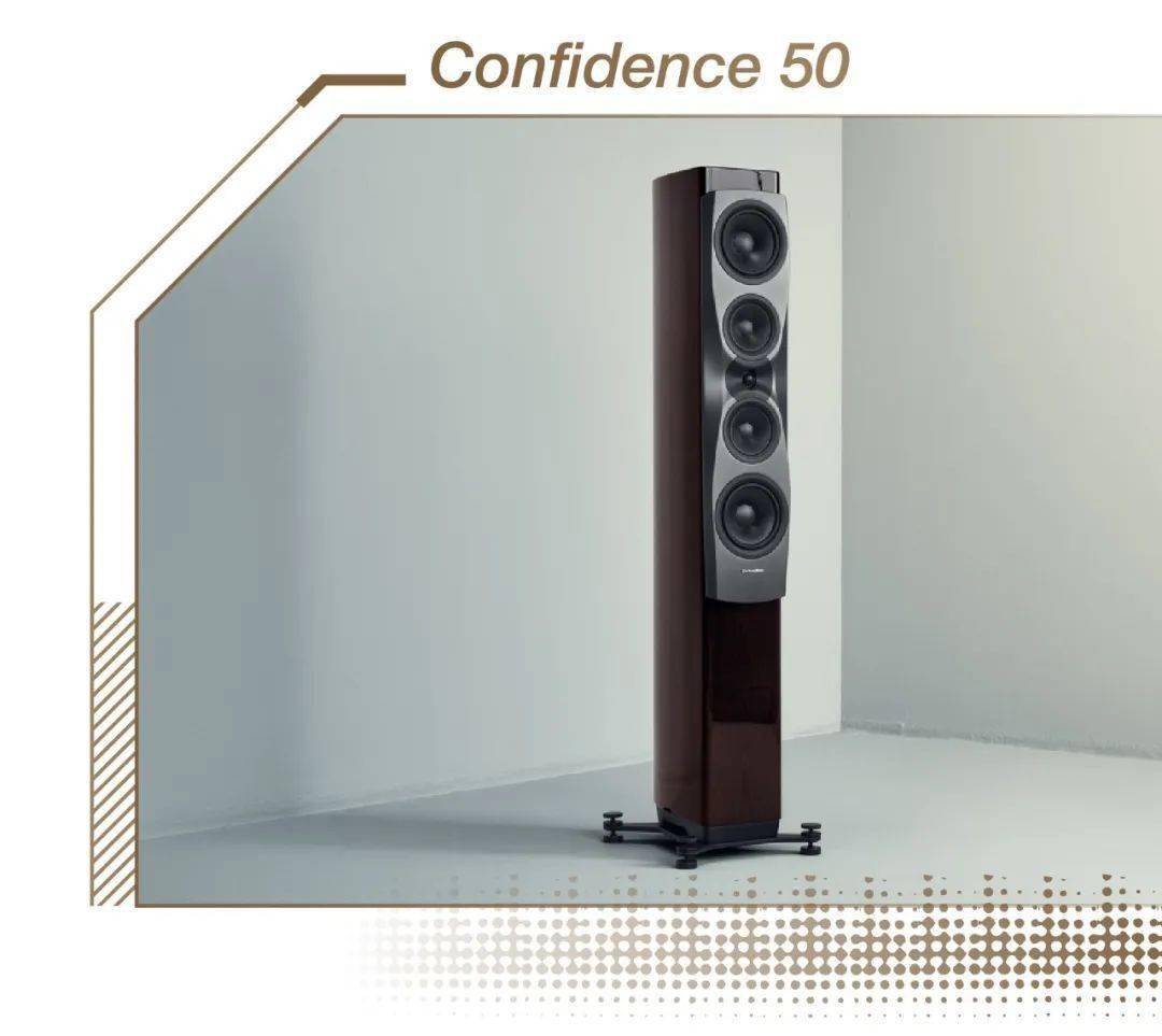 活动现场大家可以体验到丹拿confidence信心系列的 50和30,contour