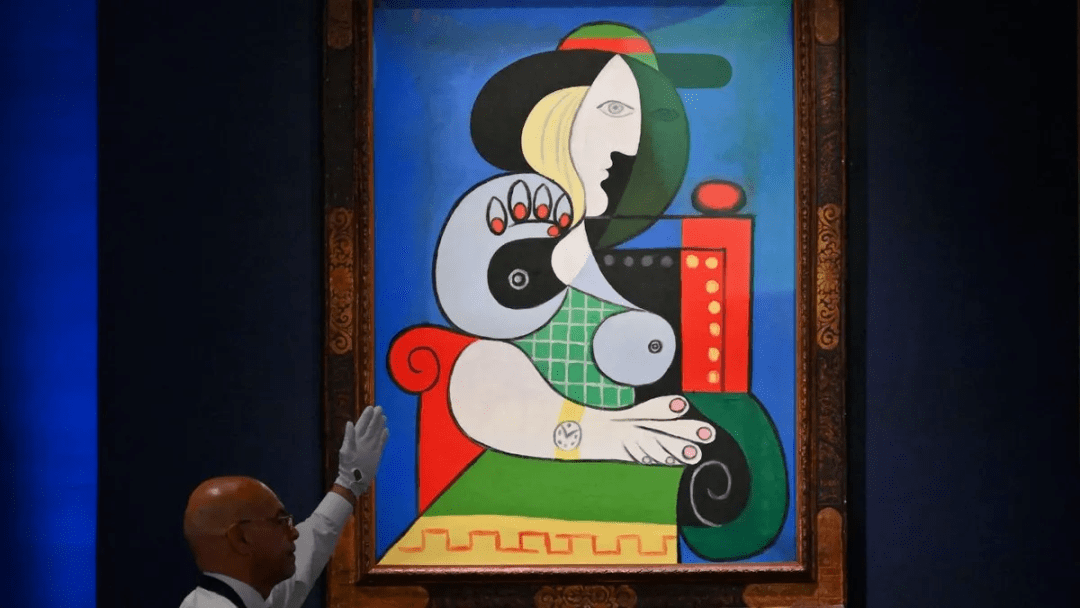 毕加索戴手表的女人拍出1.39亿美元!_picasso_watch_the
