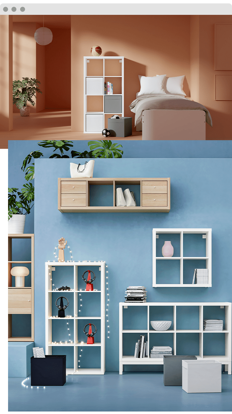 柜子可不能随便选,组装适合你家的个性卡莱克_广告_宜家