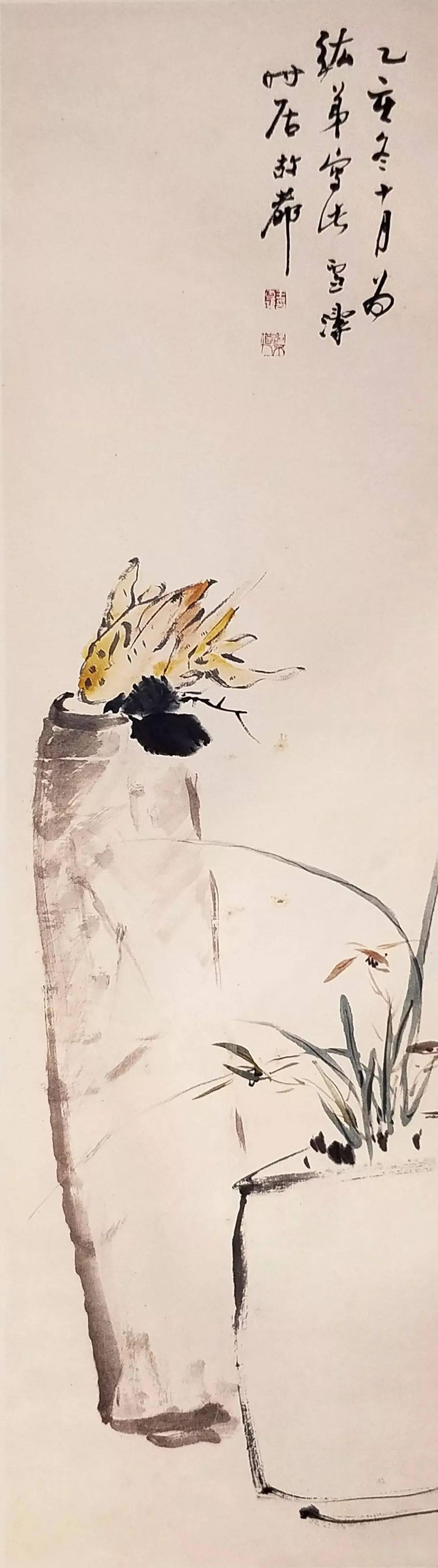 赏王雪涛精美绘画作品_款识_纸本_迟园