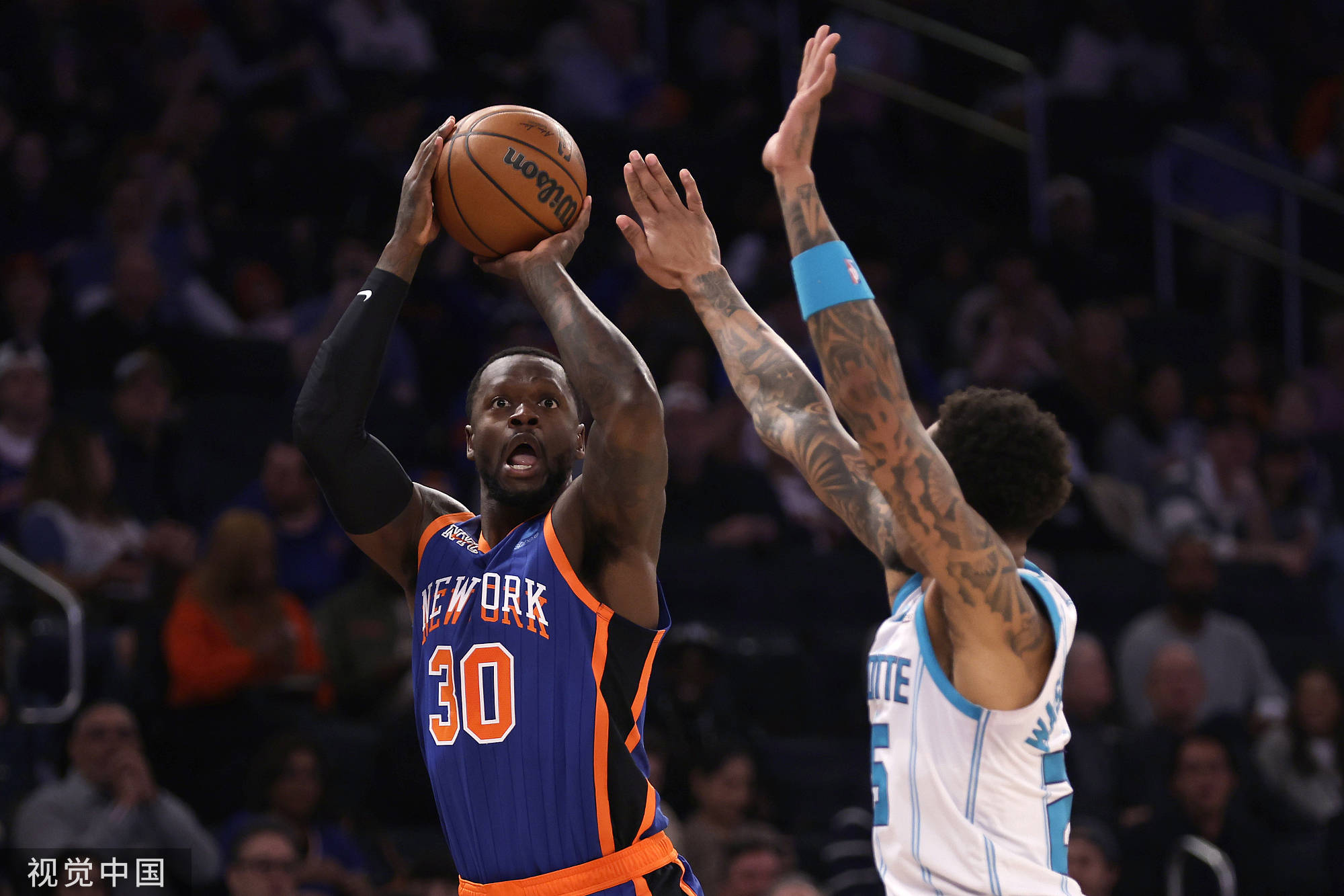 兰德尔23分尼克斯轻取黄蜂 篮网主场力克奇才_篮板_方面_约翰逊