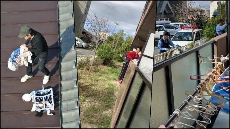 大约 25% 的人被盗的内裤超过四件;70%以上盗窃发生在房屋的阳台上