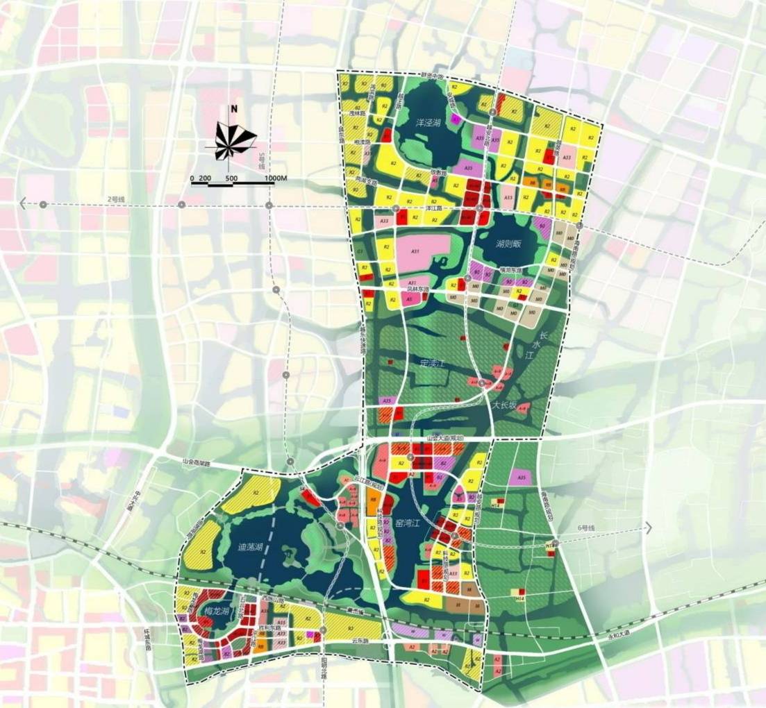 绍兴镜湖新区最新规划图片