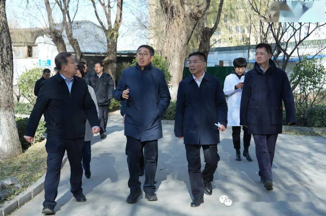 陈博副市长讲到,山医大一院与太原市第九人民医院建设医联体对于