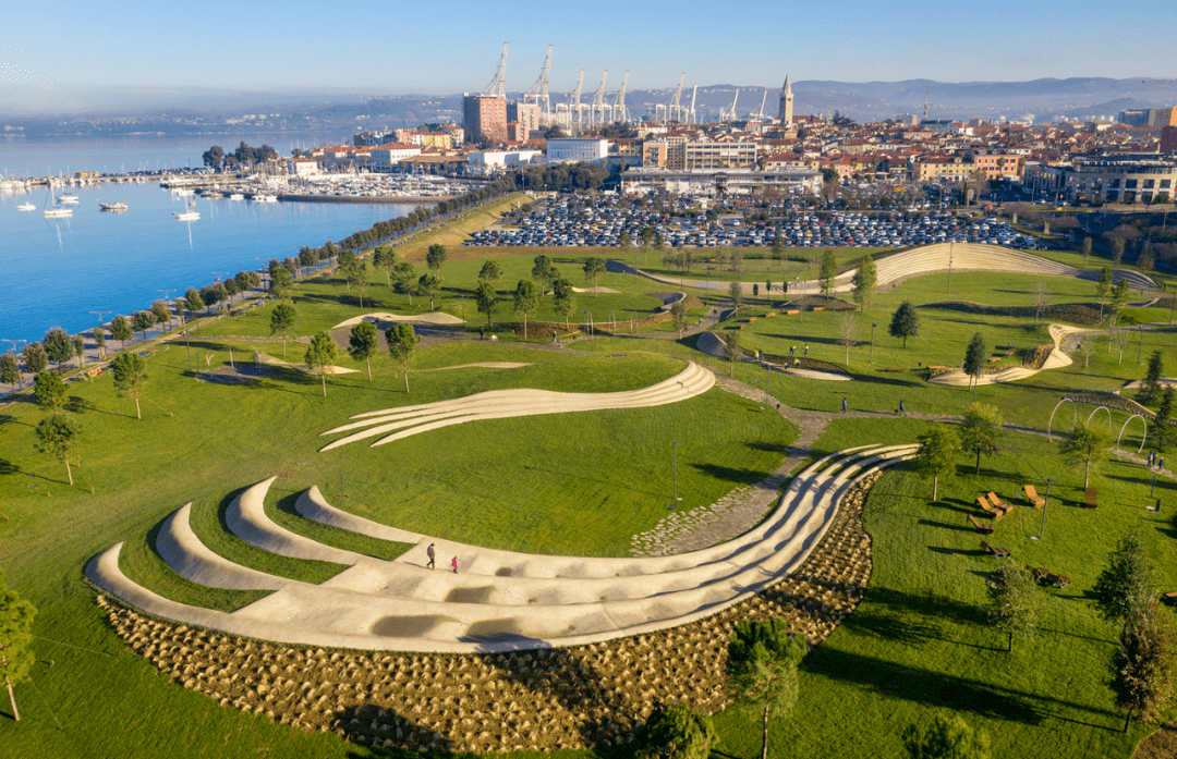 草坪 地形,营造独特的景观_进行_park_公园