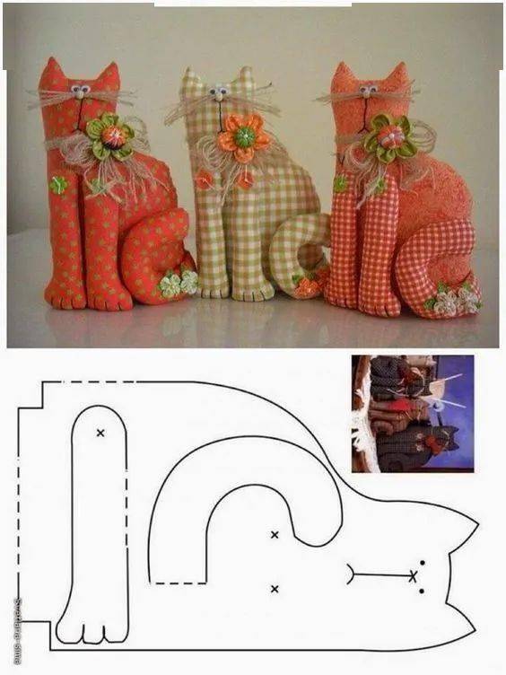 手作(附教程) | 可可爱爱的玩偶都是旧衣服做的,小朋友大朋友都喜欢极