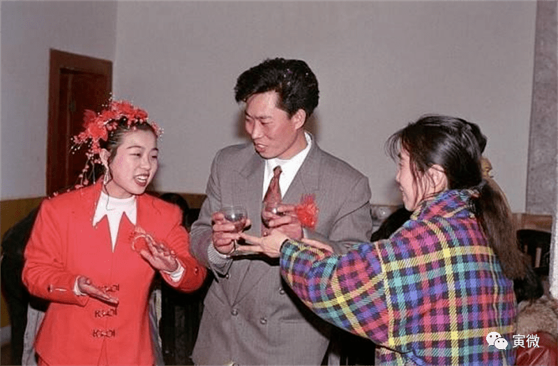 90年代的结婚照片图片