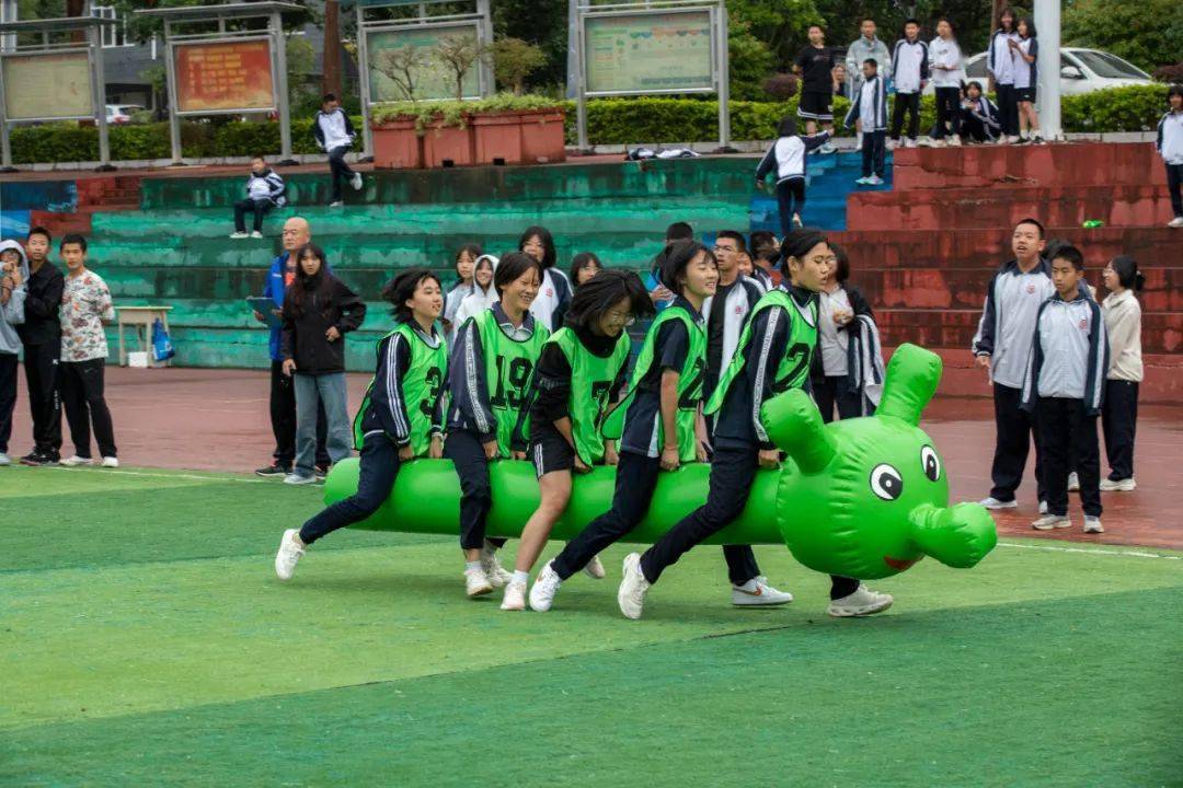 【校园风采】景谷一中分校举行首届趣味运动会丰富学生课间生活_发展
