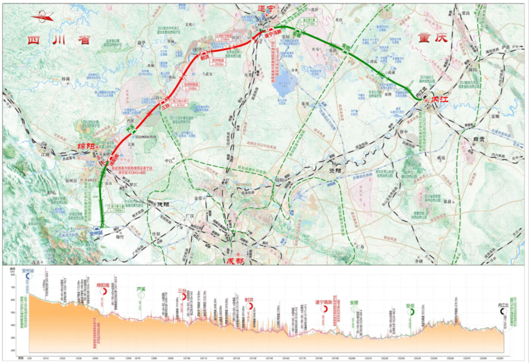 四川一大批鐵路,高速刷新