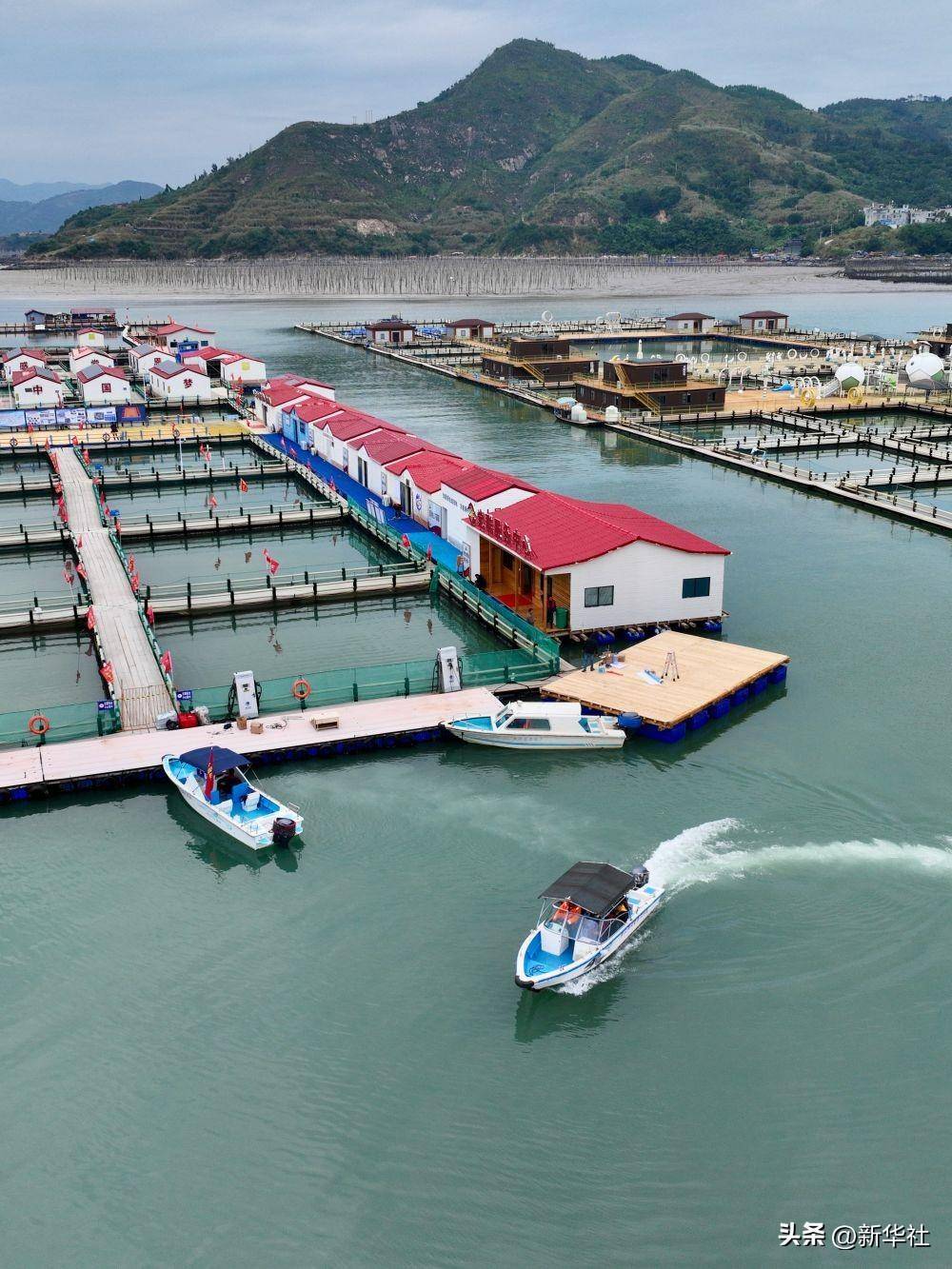 福建宁德:海上社区搭建干群"连心桥"_新华社_霞浦县_溪南镇