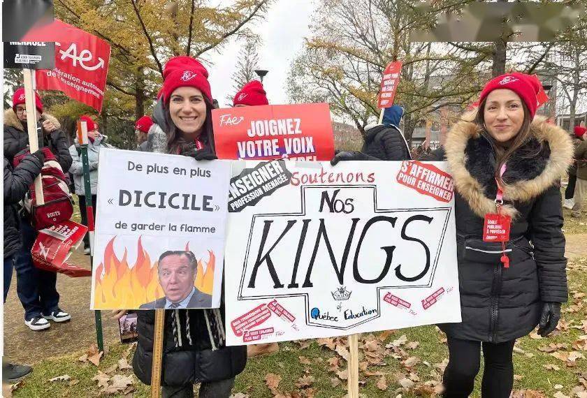 共同前线进入第三天也是最后一天的罢工,而魁北克省卫生专业联合会