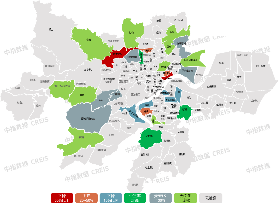 杭州分区图2021图片