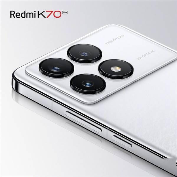 Redmi K70 Pro新晴雪配色出炉：冰川银纹配白色玻璃机身超吸睛(图5)