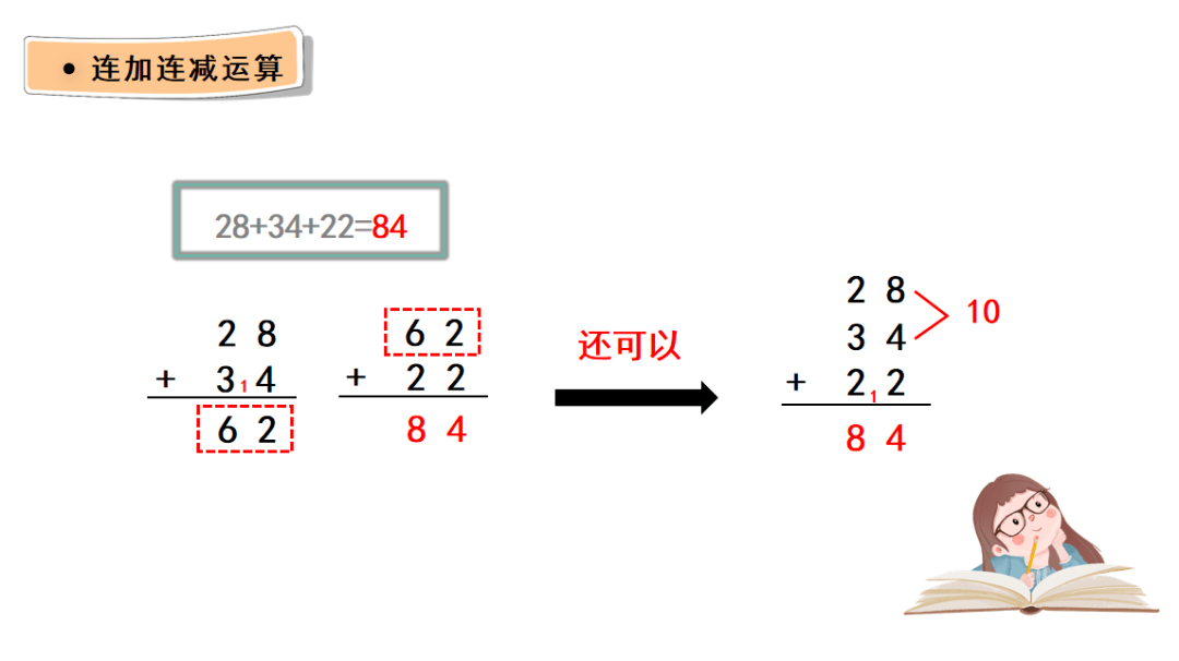 【课件】二年级数学上册 2.3《连加连减及混合运算》